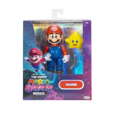 Imagem de Boneco Articulado Super Mario 12cm Filme Super Mario Galaxy - Sunny 5101