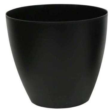 Imagem de Vaso Cachepot Bage (9x8) Cor Preto VASART