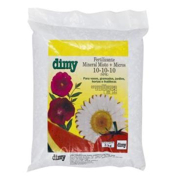 Imagem de Fertilizante Adubo Mineral NPK 10-10-10 Granulado 5kg DIMY