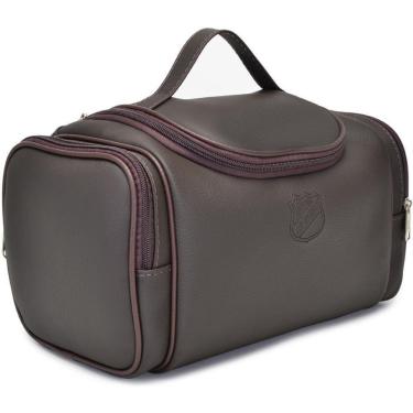 Imagem de Necessaire Grande - Organizadora de Viagem Feminina Masculina Frasqueira Bolsa de Maquiagem Higiene-Masculino