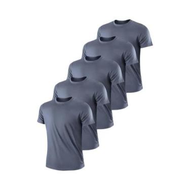 Imagem de Camiseta Esportiva Masculina 5PCS Ultralight De Secagem Rápida E Respi