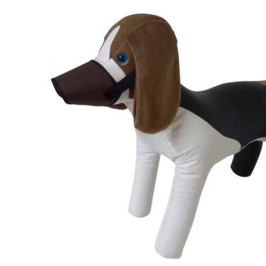 Imagem de KIT Focinheira Regulável de Nylon para Cães Pet Shop Banho Tosa Vet Gr