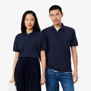 Imagem de Camisa Polo Lacoste Com Estampa Em Relevo – Classic Fit Masculina-Masculino