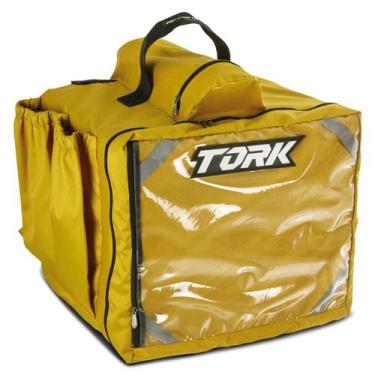 Imagem de Mochila Térmica Para Entregas Moto 45 Litros Isopor Pro Tork Entregado