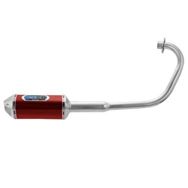 Imagem de Escapamento Pro Tork Mini 3 Titan Ks/Es-150 2004 À 2008 Curva Cromada,