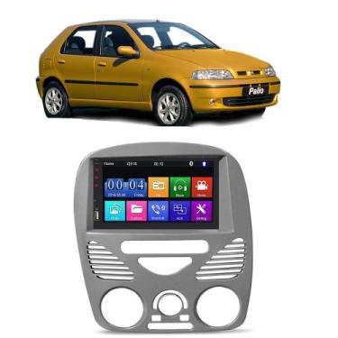 Imagem de Kit Multimidia MP5 7 Pol Fiat Palio 01 05 08 10 13 TouchScreen BT Rádi