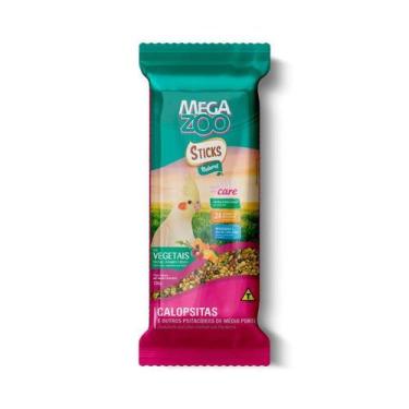 Imagem de Sticks Natural Megazoo Vegetais para Calopsitas 120g