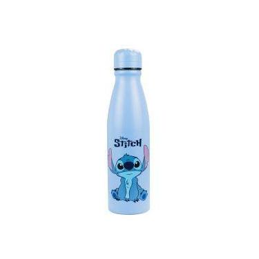 Imagem de Garrafa alumínio azul stitch 600ml - disney