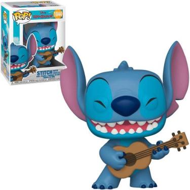Imagem de Boneco Funko Pop Disney Lilo - Stitch-stitch W/ukulele 1044