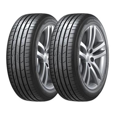 Imagem de Kit 2 Pneus Hankook Aro 16 195/55R16 Ventus Prime 3 K-125 Run Flat 87W