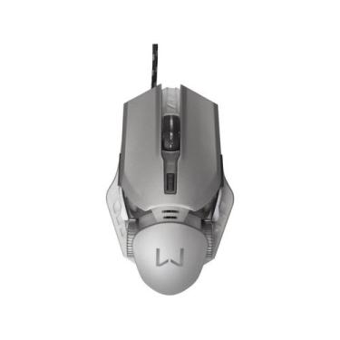 Imagem de Mouse Gamer Warrior Keon Óptico - 3200dpi 6 Botões, Preto