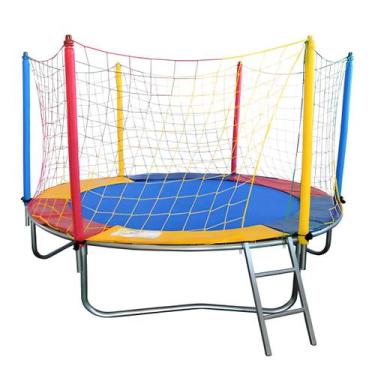 Imagem de Trampolim Cama Elástica Pula Pula 2,30m Playground Nacional Infantil S