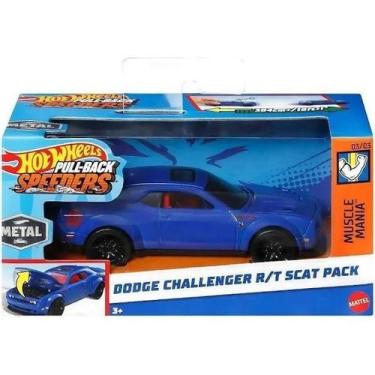 Imagem de Carro HOT Wheels Pullback Mattel HPR70 Dodge Challenger
