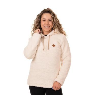 Imagem de Blusa Fleece Leger Bear Meio Ziper Feminino - Conquista, PP