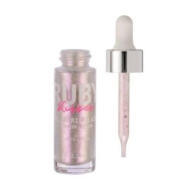 Imagem de Iluminador Glitter Liquido Unicorn Rosto e Corpo Ruby Kisses