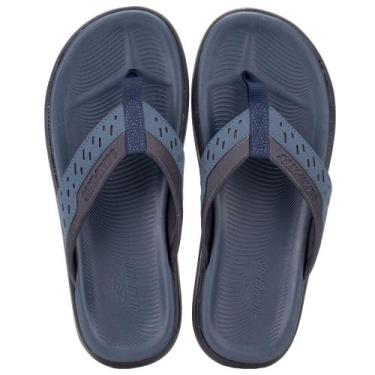 Imagem de Chinelo masculino caraiva olympikus 54102318, Marinho, 39/40