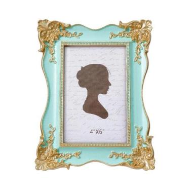 Imagem de Porta-Retrato Decorativo Com Padrão 3D Estilo Europeu Para Exibição De