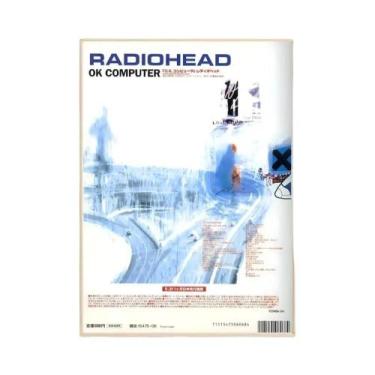 Imagem de Pôster Vintage De Personagens De Bandas De Rock Radiohead, Adesivo Art