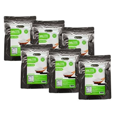 Imagem de Kit 6 Maltitol Adoçante Natural Sem Açúcar La Pianezza 1kg