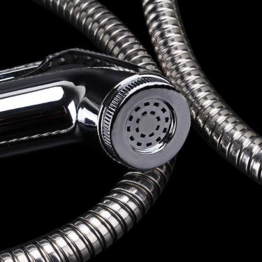 Imagem de Ducha Higiênica Para Banheiro Cozinha Cromado com Gatilho