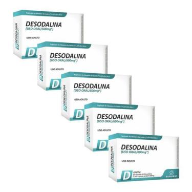 Kit 2 Desodalina 600Mg - 60 Cápsulas +2 Monaliz 30 Comp com o