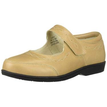 Imagem de Propet pentru femei Ellen Mary Jane Flat, Oyster, 8,5 B US
