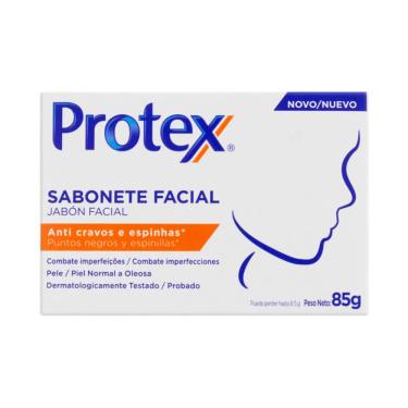 Imagem de Protex Anti Cravos Sabonete Facial Barra 85g 