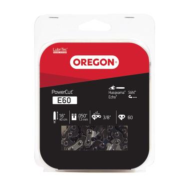 Imagem de Oregon Corrente de motosserra E60 PowerCut de 40,6 cm, serve para Husqvarna, Stihl, Echo