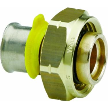 Imagem de Viega 89407 Adaptador de pressão SVC PureFlow com prensa de 1,5 cm x SVC, pacote com 5