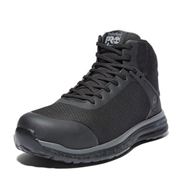 Imagem de Bota industrial masculina Timberland Pro DriveTrain bico composto, Preto, 11.5