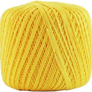 Imagem de Threadart Linha de crochê 100% algodão puro - pólen dourado - Tamanho 10 e 3 - Pacotes...
