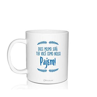 Imagem de Caneca Lembrancinha com Laço Personalizada para Pajem