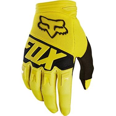 Imagem de Fox Racing Luvas masculinas de motocicleta off-road Dirtpaw Race – amarelo/médio