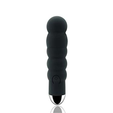Imagem de Vibrador 7 Velocidades de Varinha Mágica USB Massageador Ponto G Clitóris Estimulador Erótico Zatla Shop (Preto)