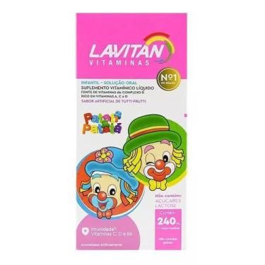 Imagem de Lavitan Kids Suplemento Alimentar 240ml Tutti Frutti - Cimed