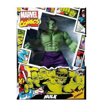 Imagem de Boneco Hulk Verde Comics 45 Cm - Mimo