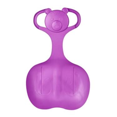 Imagem de Amagogo Trenó de Neve, Tobogã de Luge com Alça, Grande Serviço Pesado, Trenó Deslizante de Areia, Trenó em Declive, para Crianças, Adultos, Meninos, Meninas, roxo