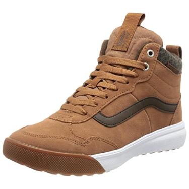 Imagem de Pantofi de antrenament Hi-Top Vans pentru bărbați, piele de căprioară cu ulei de argan Demitasse, 9,5