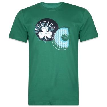 Imagem de Camiseta New Era Boston Celtics Core Line Masculino - Verde