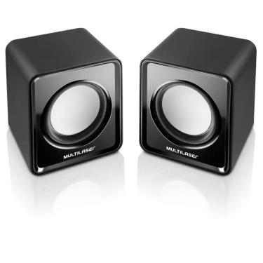 Imagem de Caixa de Som Multilaser Mini 3W RMS Usb Preto SP144