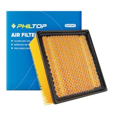 Imagem de PHILTOP Filtro de ar do motor, EAF040 (CA10261) substituição para filtro de ar Ram2500 3500 4500 5500, filtro de ar resistente para veículos de bala de caminhão esterlina 45/55