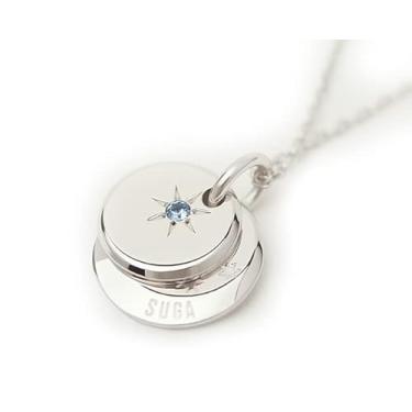 Imagem de BTS | STONEHENgE Colar oficial do exército Moment of Light Jewelry, Zircônia cúbica, Zircônia cúbica