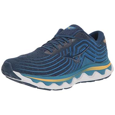 Imagem de Mizuno Tênis de corrida masculino Wave Horizon 6, Estate Blue, 41