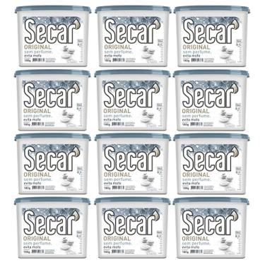 Imagem de Anti Mofo Secar 12un X 180g - Desumidificador Armário Gaveta (Sem Perfume)