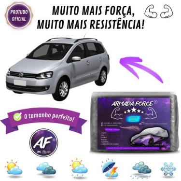 Imagem de Capa De Cobrir Carro SpaceFox Forrada Impermeável Armada Force - Armad