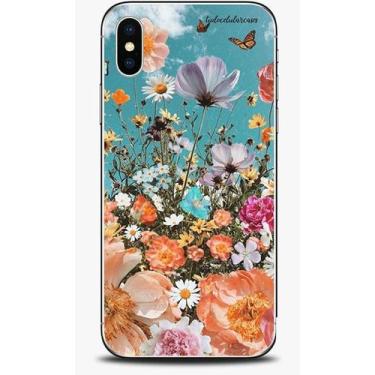 Imagem de Capa Case Capinha Personalizada Motorola Moto G50 5G Flores- Cód. 1455