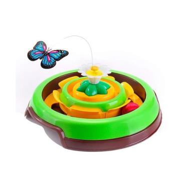 Imagem de Brinquedo Truqys Cat Spin Verde para Gatos - Truqys Pet