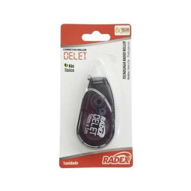 Imagem de corretivo/ branquinho fita 5mm x 5m tecnologia radex roller - TECH KII