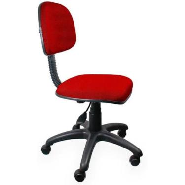 Imagem de Cadeira Secretária Giratória Sem Braço - FREE MÓVEIS, Marrom