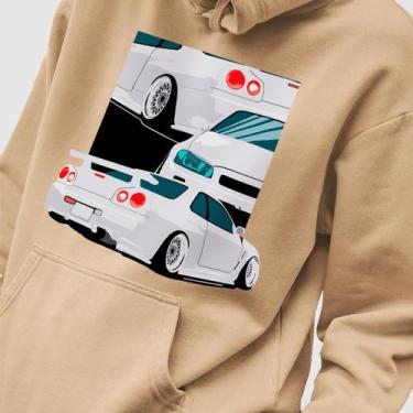 Imagem de Blusa Moletom Genuine Grit Masculina Estampada Algodão 30.1 Skyline, B